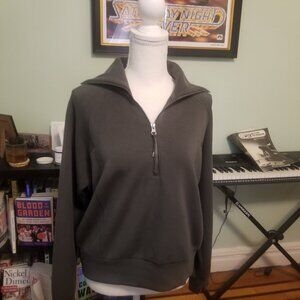 SPANX Air Essentials Half Zip/ Size Small